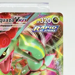 Pokemon TCG Rayquaza VMAX Full Art Ultra Rare 111/203 Evolving Skies NM Card - Image 3