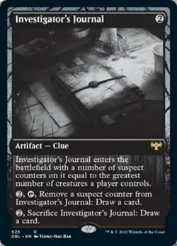 2x Investigator's Journal Innistrad: Double Feature NM MTG - Image 1