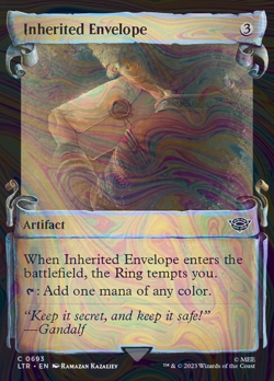 Foil Inherited Envelope - The Lord of the Rings: Tales of Middle-earth | MTG Car - Image 1