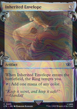 Foil Inherited Envelope - The Lord of the Rings: Tales of Middle-earth | MTG Car - Image 3