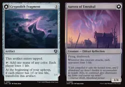 2x Cryptolith Fragment // Aurora of Emrakul - Foil INR NM MTG - Image 1