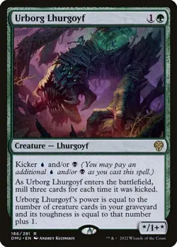2x Urborg Lhurgoyf Dominaria United NM MTG - Image 1