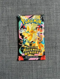 Pokemon TCG: Mega Evolution Ascended Heroes x1 Single Booster Pack - Image 1
