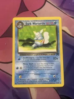 Dark Wartortle 46/82 Uncommon Team Rocket Pokemon - Image 1