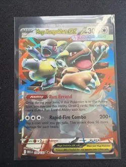 Mega Kangaskhan ex 104/132 Pokemon ME01: Mega Evolution Foil Double Rare - Image 1