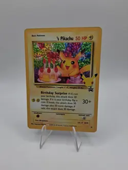 ______'s Pikachu Birthday - 24/53 - Holo Rare NM, English Pokemon Celebrations - Image 1