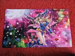 HOT Yugioh SALE Playmat Dark Magician Girl Duel Battlefield TCG CCG Game Mat - Image 1