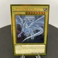Yugioh Blauaugiger W. Drache MVP1-DEG55 1. Auflage Gold Rare NM - Image 3