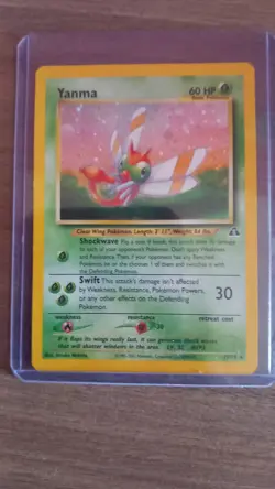 Yanma Holo With Some Free Pokemon Cards - Image 1