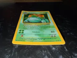 Venusaur 15/102 1st Edition Base Set Shadowless Holo Rare Pokemon Card - Image 2