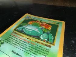 Venusaur 15/102 1st Edition Base Set Shadowless Holo Rare Pokemon Card - Image 5