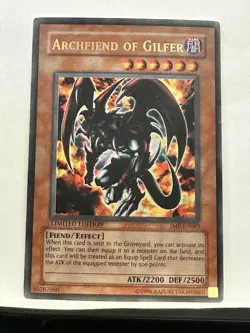 Archfiend of Gilfer JMP-EN003 Shonen Jump Magazine Promos Ultra Rare - Image 1
