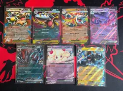 Pokemon TCG: Ex Card Bundle - 7 x Ex Rare Pokemon Cards - Mixed Sets - NM/M - Image 1