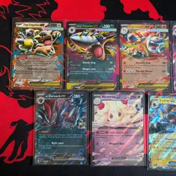Pokemon TCG: Ex Card Bundle - 7 x Ex Rare Pokemon Cards - Mixed Sets - NM/M - Image 2