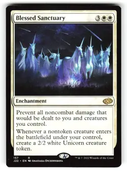 Blessed Sanctuary #157 (NM) (R) (J22) Magic MTG - Image 1