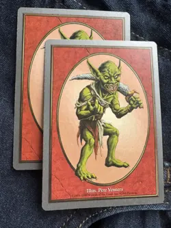 Mtg Goblin Token NM ! Unglued VERY RARE - Image 1
