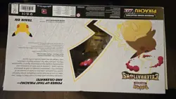 Pokemon TCG 25 Celebrations Premium Figure Collection Pikachu VMAX Box TEAR 820650809408 - Image 3