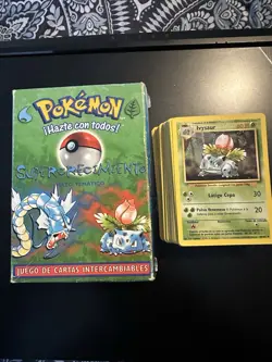 POKEMON SUPERCRECIMIENTO (Overgrowth) Spanish THEME DECK SET - Image 1