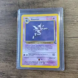 Pokemon TCG Haunter Fossil 21/62 Regular Unlimited Rare WOTC 1999 - Image 3