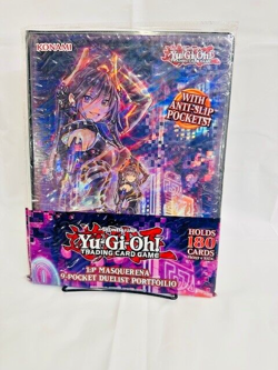 Konami Yu-Gi-Oh! Binder 9-Pocket Portfolio I:P MASQUERENA New/Sealed 83717855125 - Image 1