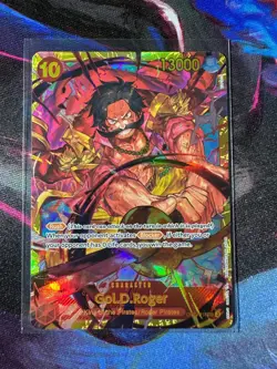 One Piece Gol D Roger OP09-118 SEC Emperors in the New World English NM - Image 1