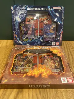One Piece Illustration Box IB05 + IB06 Vol 5 & 6 ENG Brand New Sealed - Image 2