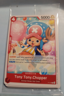 ONE PIECE 7 CARD SEALED PROMO PACK- SABO,LUFFY,SHANKS,CHOPPER,NAMI,ACE & G.ROGER - Image 1