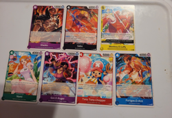 ONE PIECE 7 CARD SEALED PROMO PACK- SABO,LUFFY,SHANKS,CHOPPER,NAMI,ACE & G.ROGER - Image 2