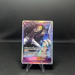One Piece TCG - Rosinante & Law EB04-038 The Azure Sea's Seven OP14 - NM - Image 1