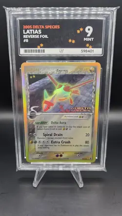 Latias 8/113 [Reverse Holo] — Ace 9 — Ex Delta Species — Holo Rare Pokemon Card - Image 1