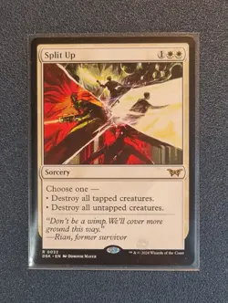 MTG Split Up - Duskmourn: House of Horror - DSK - NM+ Condition - Image 1