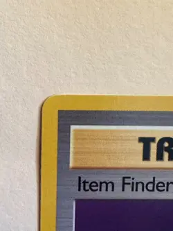 Pokemon Item Finder 74/102 Base Set Unlimited Trainer LP WOTC Vintage - Image 2