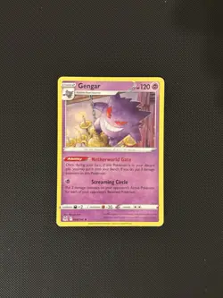 Gengar 066/196 2022 Pokemon TCG Lost Origin Deck Exclusive Non Holofoil Rare LP - Image 1