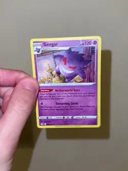 Gengar 066/196 2022 Pokemon TCG Lost Origin Deck Exclusive Non Holofoil Rare LP - Image 2