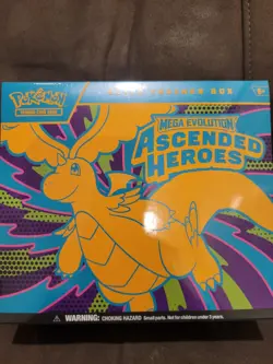 Pokemon Mega Evolution Ascended Heroes ETB (BRAND NEW FACTORY SEALED)✅ - Image 1