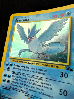 Pokemon TCG: Articuno 2/62 Fossil WoTC Holo Rare LP - Image 3