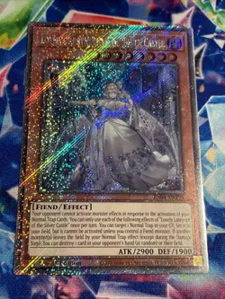 Yu-Gi-Oh! Lovely Labrynth of the Silver Castle RA04-EN295 Platinum Secret Rare M - Image 3
