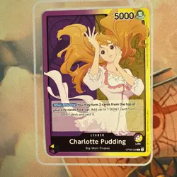 Charlotte Pudding OP08-058 L One Piece Two Legends NM/M - Image 1