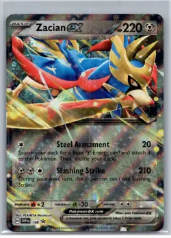 Zacian ex Promo SV: Scarlet & Violet Promo Cards 198 NM - Image 1