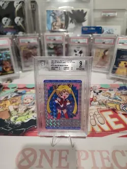 145 Sailor Moon SD Usagi Tsukino Sailor Moon Card S R AMADA Kodansha BANDAI... - Image 1