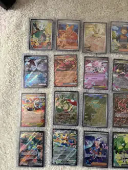 20 card illustration Rare/Full Art/Mega Ex/Promo LOT - Image 2