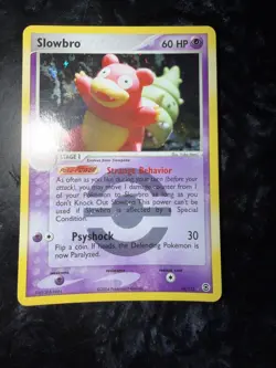 Slowbro Holo Rare FireRed & LeafGreen 14/112 Holo Rare 2004 Pokemon Card Nm - Image 1