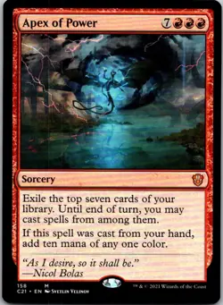 Magic the Gathering Apex of Power Commander 2021 MTG Free Shipping! - Image 1