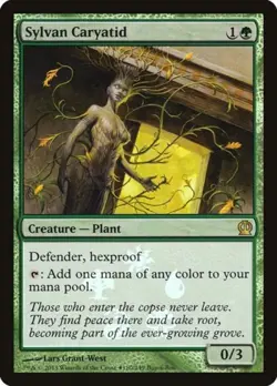 Sylvan Caryatid -Foil Medium Play MTG Promos: Buy-A-Box - Image 1