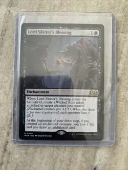 Lord Skitter's Blessing X1 NM Wilds of Eldraine MTG the Gathering - Image 1