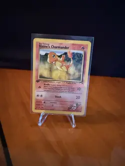 1ST EDITION Pokemon TCG Blaine’s Charmander Gym Heroes 61/132 WOTC 2000 - Image 1