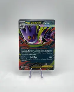 Pokemon TCG Mega Gengar EX 125/217 Ascended Heroes Double Rare NM - Image 1