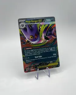 Pokemon TCG Mega Gengar EX 125/217 Ascended Heroes Double Rare NM - Image 2