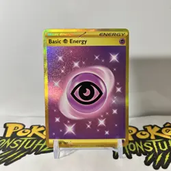Pokemon Psychic Energy 207/165 MEW EN-151 Gold Hyper Rare Holo NM/M - Image 1