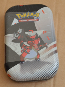 Pokemon Black Bolt White Flare Mini Tin Krookodile & Excadrill New Sealed 196214114395 - Image 1